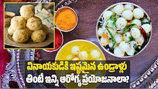 Undrallu Benefits: వినాయకుడికి ఇష్టమైన ఉండ్రాళ్లు తింటే ఇన్ని ఆరోగ్య ప్రయోజనాలా?