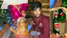 Video Viral: ఇలా ఉన్నారెంట్రా..?.. గణపయ్య విగ్రహం ముందు లిక్కర్ తాగుతూ అరాచకం.. వీడియో వైరల్..