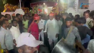 Ganesh Immersion: గణేశ్‌ ఉత్సవాల్లో చిందేసిన తెలంగాణ మంత్రి అడ్లూరి