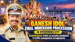 Ganesh Shobhayatra: ఎల్లుండి హైదరాబాద్‌లో మహా నిమజ్జనం.. తెలంగాణ పోలీస్‌ భారీ ఏర్పాట్లు