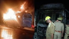 Greater Noida Bus Fire: మరోసారి ఘోర బస్సు ప్రమాదం.. 9 మంది సజీవ దహనం..!