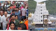 తిరుమలలో కొనసాగుతున్న భక్తుల రద్దీ.. 