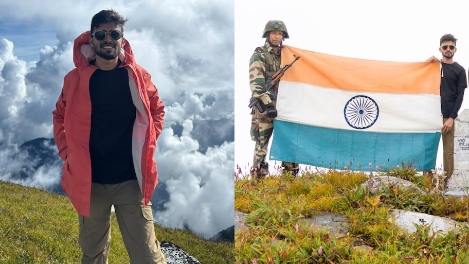 నాగాలాండ్ ఎత్తైన కొండపై మనోడు.. మౌంట్ సారామతిపై భారత్ జెండా ఎగరేసి అరుదైన రికార్డు సృష్టించిన యశ్వంత్ నాయక్!
