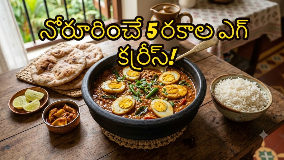 బ్యాచిలర్స్ కూడా ఈజీగా చేసేయొచ్చు.. నోరూరించే 5 రకాల ఎగ్ కర్రీస్..ట్రై చేశారంటే వదలకుండా తింటారు!
