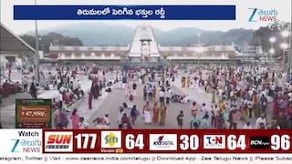Tirumala Rush: తిరుమలలో పెరిగిన భక్తుల రద్దీ.. దర్శనానికి 18 గంటలు!