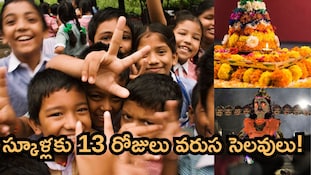 బతుకమ్మ, దసరా ధమాకా.. తెలంగాణలో స్కూళ్లకు 13 రోజుల వరుస సెలవులు! క్లియర్ డేట్స్ ఇవే!