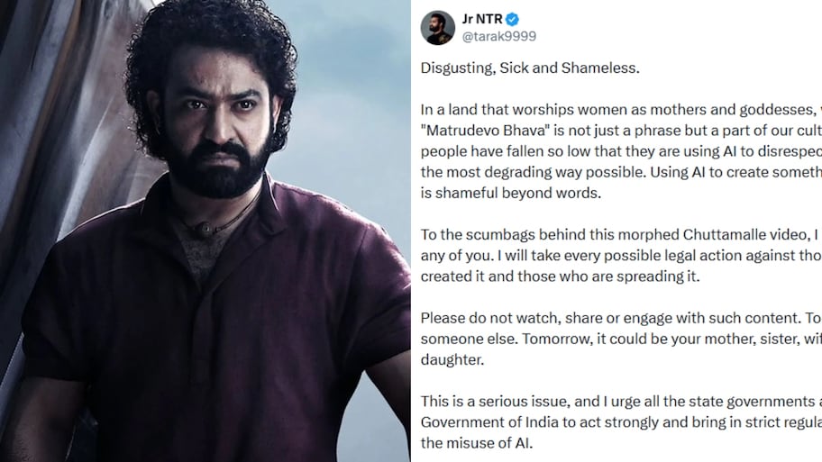 NTR: చుట్టమల్లే AI వీడియోపై ఎన్టీఆర్ ఆగ్రహం.. ఇక ఊరుకునేది లేదంటూ వార్నింగ్