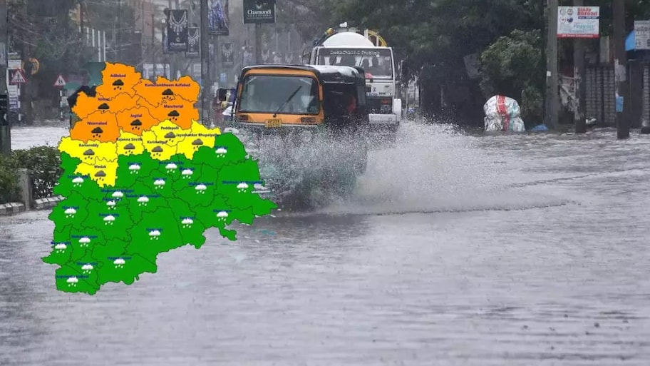 తెలంగాణకు వాతావరణ శాఖ గుడ్ న్యూస్.. 24 గంటల్లో తేలికపాటి నుంచి ఓ మోస్తరు వర్షాలు.. 