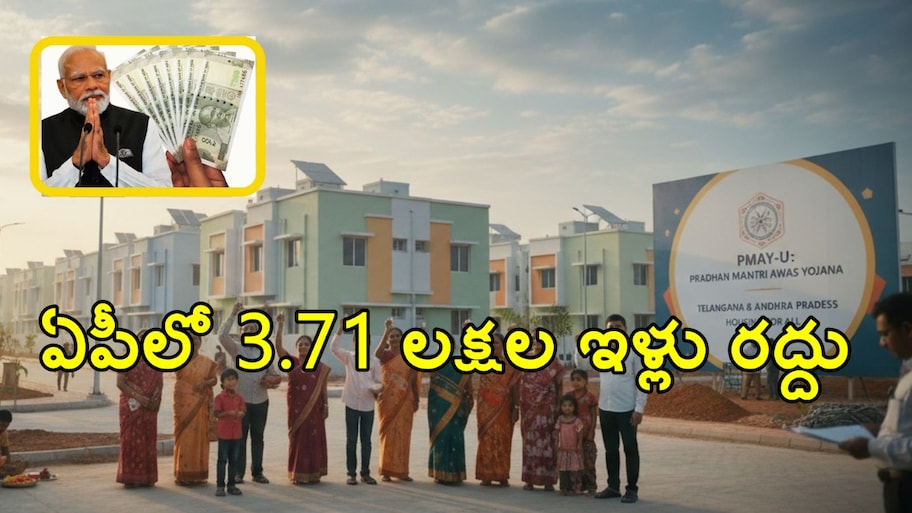 PMAY అర్బన్-1.0పై కేంద్రం బిగ్ అప్‌డేట్.. ఏపీలో 3.71 లక్షల ఇళ్లు రద్దు.. కారణం ఇదే!