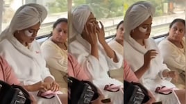 Video Viral: బాత్రూమ్ టవల్ మీద మెట్రోలో మహిళ అరాచకం.. ఏంచేస్తుందో తెలుసా..?.. వీడియో వైరల్..