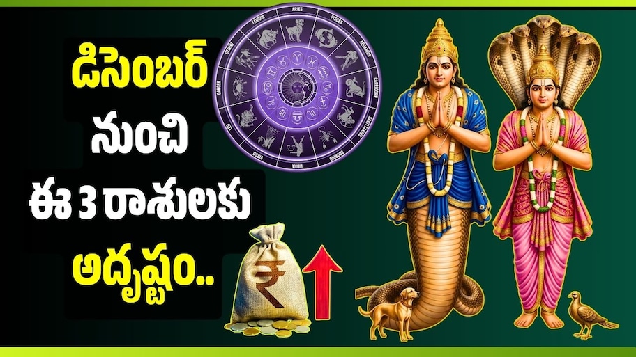 డిసెంబర్‌ నుంచి ఈ 3 రాశులకు అదృష్టం.. రాహు కేతువుల సంచారంతో భారీ లాభాలు?