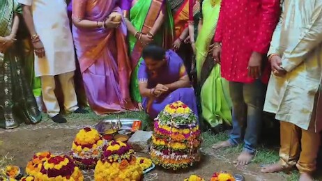 Kavitha Bathukamma: ఎంగిలిపూల బతుకమ్మ వేడుకల్లో మాజీ ఎమ్మెల్సీ కవిత