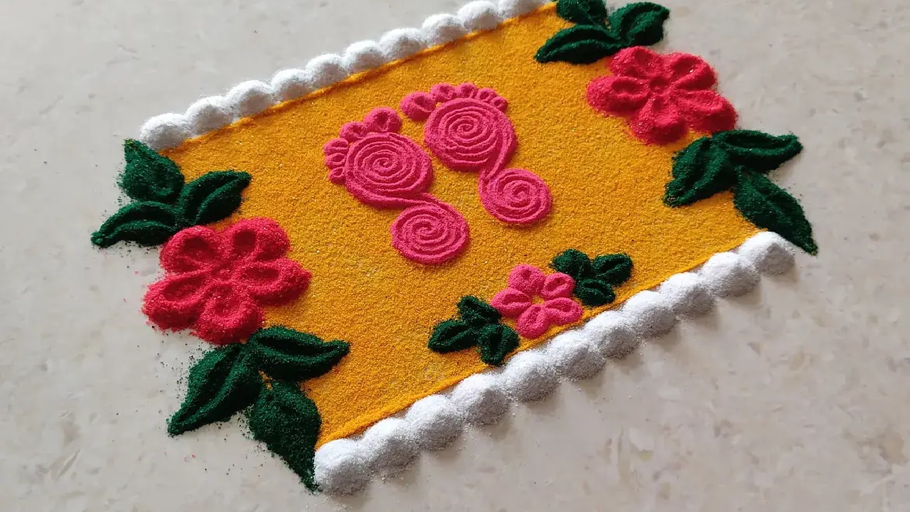Beginner Rangoli Designs