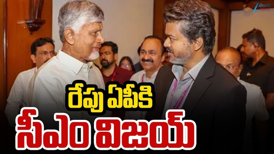 Vijay AP Tour: రేపు ఏపీ టూర్‌కు తమిళ సీఎం విజయ్‌.. ఐదారు గంటలు బిజీబిజీ