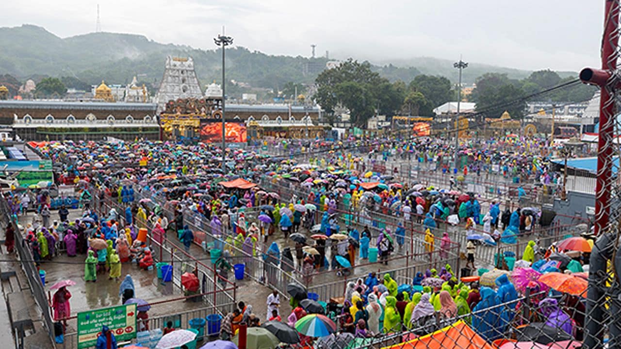 srivari garuda vahana seva