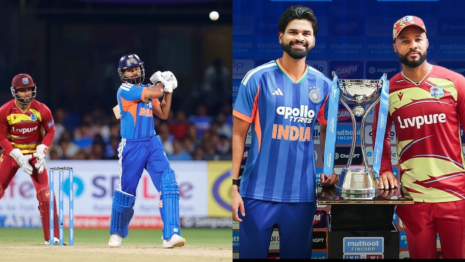 India vs West Indies: భారత్‌, వెస్టిండీస్‌ ఐదో టీ20 వర్షార్పణం.. 5 మ్యాచ్‌ల సిరీస్‌ 2-2తో సమం