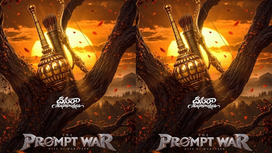 The Prompt War: ది ప్రాంప్ట్ వార్.. దసరా సందర్భంగా కొత్త సినిమా టైటిల్ ప్రకటన.. పురాణాలు, ఏఐ టెక్నాలజీతో సరికొత్త ప్రయోగం!