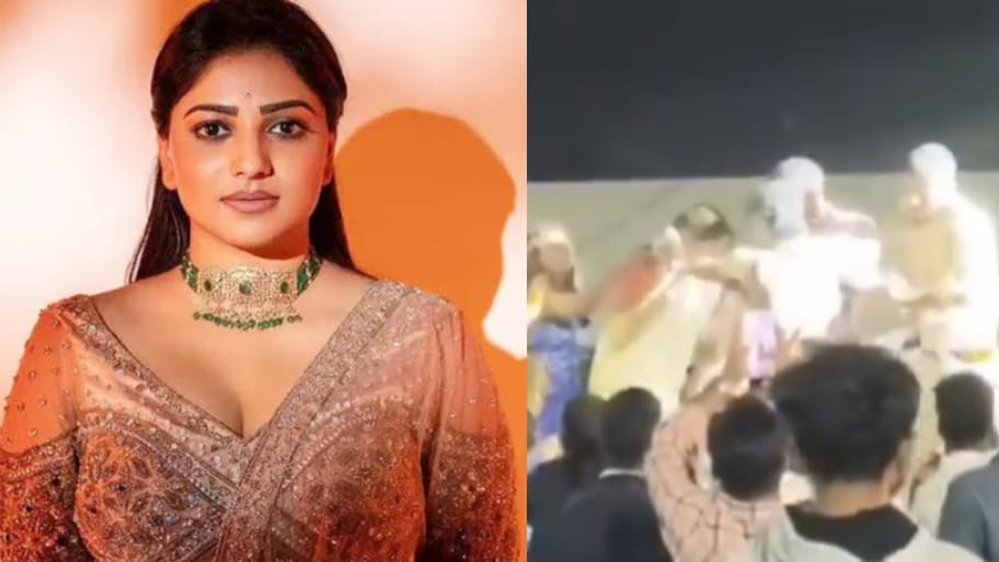 Rachita Ram Video:  సెల్ఫీ పేరుతో అరాచకం.. కన్నడ భామ రచితా రామ్ భుజంపై చెయ్యివేసి బలంగా లాగిన అభిమాని.. వీడియో..