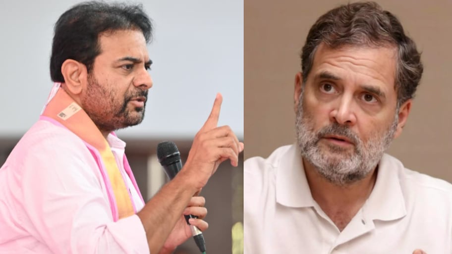 KTR: రాహుల్ గాంధీకి  ఎన్ని జాకీలు పెట్టిన లేస్తలేడు.. కేటీఆర్ సెన్సెషనల్ కామెంట్స్..