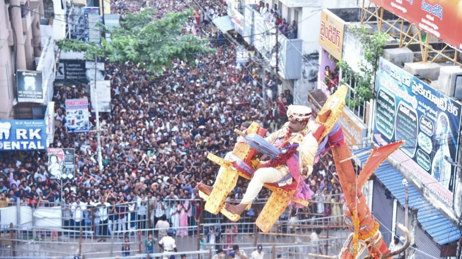 Pydithalli Sirimanu: 350 ఏళ్ల చారిత్రక.. ఆధ్యాత్మిక ఉత్సవం విజయనగర పైడితల్లి సిరిమాను