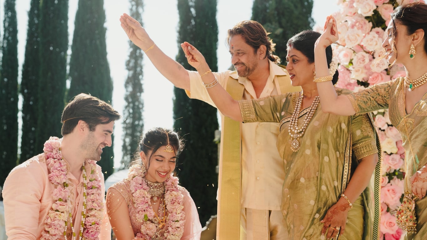 Anjana Arjun Wedding Pics