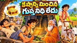 సోమరిపోతు బద్ధకం వదిలించిన గుప్త నిధి రహస్యం.. కష్టాన్ని మించిన నిధి లేదని చెబుతున్న నీతి కథ..!!