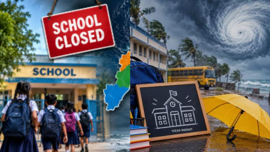 AP School Holiday: అర్నాబ్ తుపాన్ ప్రభావం.. ఏపీలోని ఈ జిల్లాల్లో రెండు రోజుల పాటు స్కూళ్లకు సెలవులు.!.