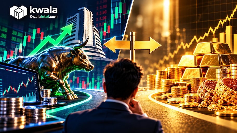 Share Market Vs Gold: షేర్ మార్కెట్ Vs బంగారం.. సరైన పెట్టుబడి మార్గంతో సరికొత్త ఫార్ములా?