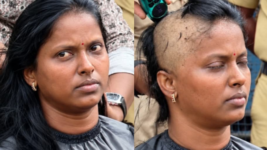 Kerala: కేరళలో రోడ్డెక్కిన టీచర్ అభ్యర్థులు.. గుండు గీయించుకుని మరీ నిరసన.. వీడియో వైరల్..