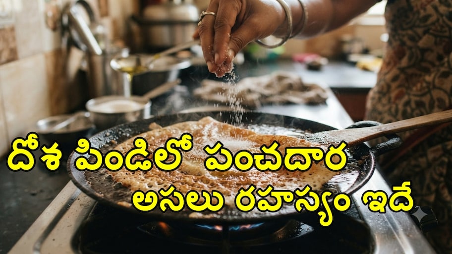 దోశ పిండిలో చిటికెడు పంచదార కలపడం వెనుక నమ్మలేని క్రేజీ సైన్స్ ఇదే!
