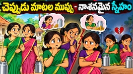చెప్పుడు మాటలు వింటే చెట్టంత మనిషికైనా చేటు తప్పదు అని చెబుతున్న నీతి కథ..!!